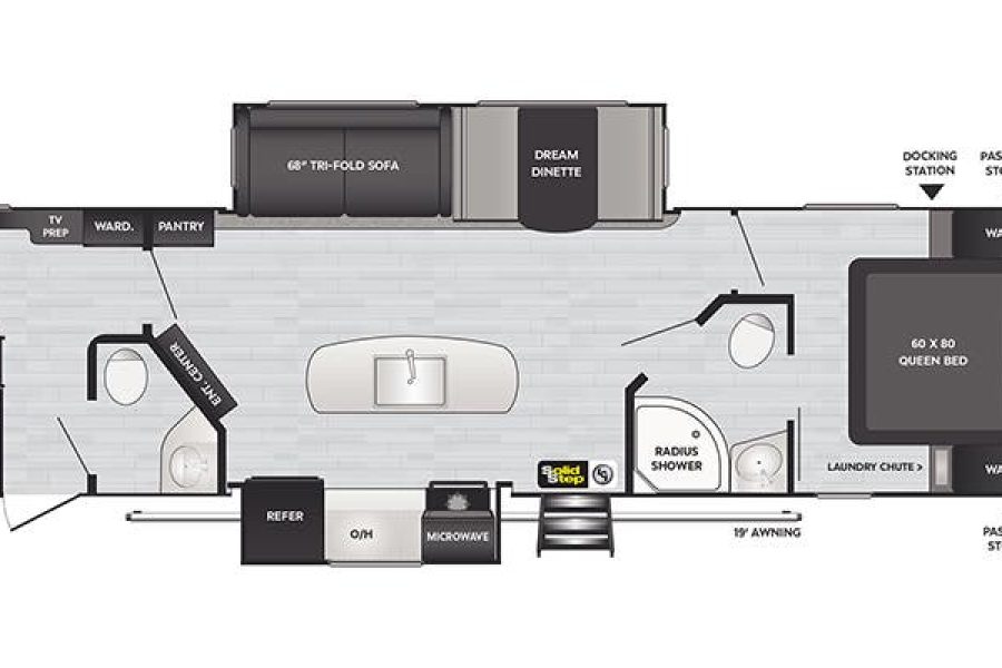 Travel Trailer – 2 Slide Out Bullet 330BHS